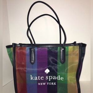 Kate Spade Extra Large Ella Rainbow Tote Bag